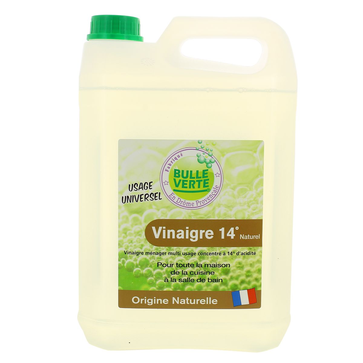 Vinaigre ménager naturel 14° - 5kg - L'Auvergne en Vrac
