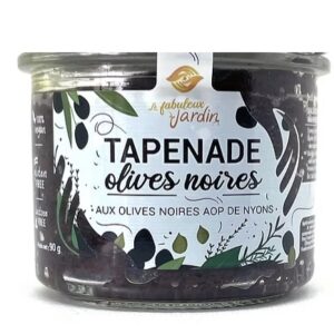 Tapenade noire bio  pot 95 g