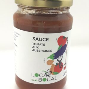 Sauce tomate et aubergines bio  320g