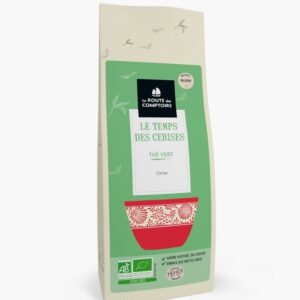 Thé vert le temps des cerises bio  100g