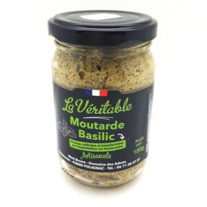 Moutarde au basilic La Véritable -  180 g