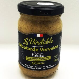 Moutarde verveine « la vertueuse » La Véritable - 180 g
