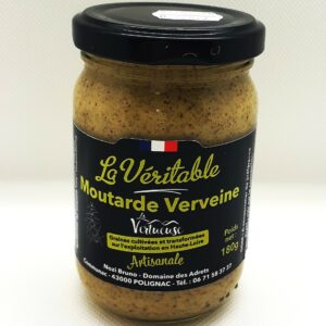 Moutarde verveine « la vertueuse » La Véritable - 180 g