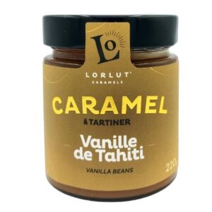 Pâte à tartiner caramel vanille de Tahiti  220g
