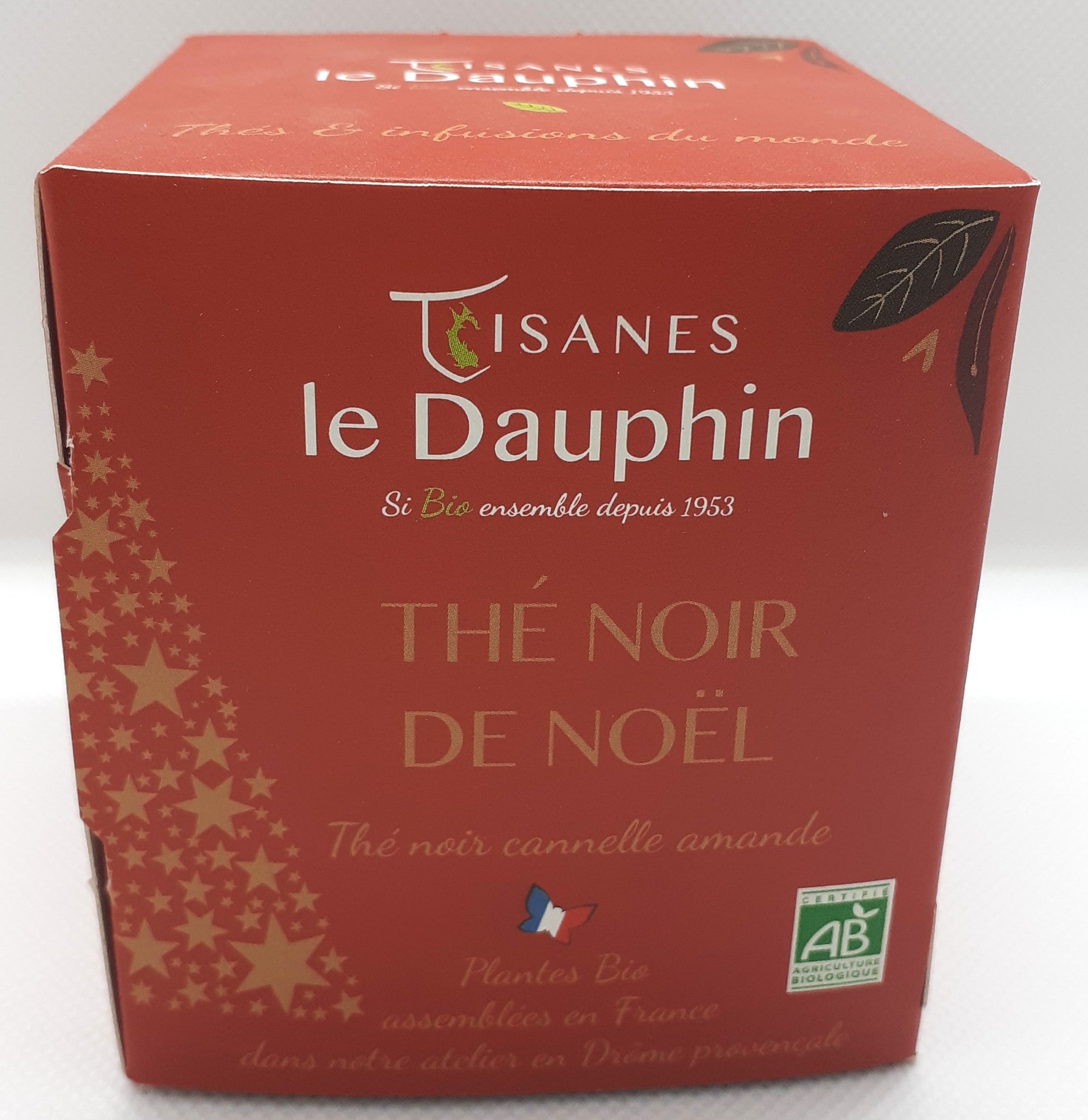 Thé noir de Noël bio - 20 infusettes