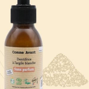 Dentifrice en pâte à l'argile blanche 90 ml