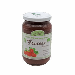 100% Fruits Bio Fraises 200g