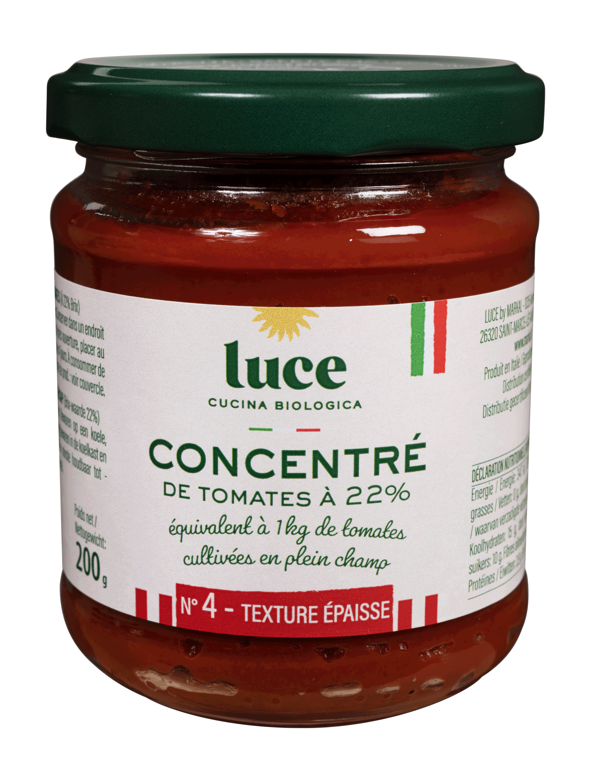 Concentré de tomate bio 100g