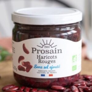 Haricots Rouges Bio Sans Sel Ajouté  -  poids net 255g