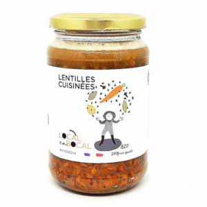 Lentilles cuisinées bio 340g