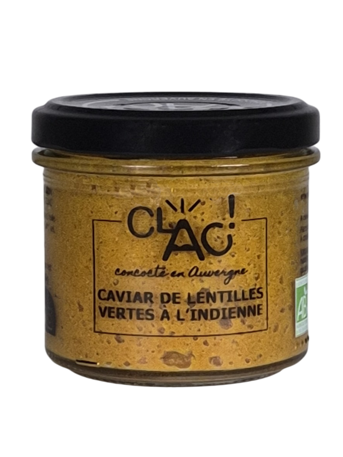 Caviar de lentilles vertes à l'indienne bio 100g