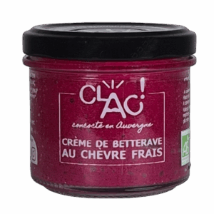 Crème de betterave au chèvre frais bio 100g