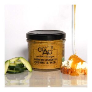 Crème de courgette chèvre & miel bio 100g