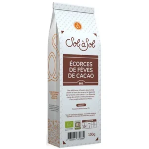 Ecorces de fèves de cacao bio 100g