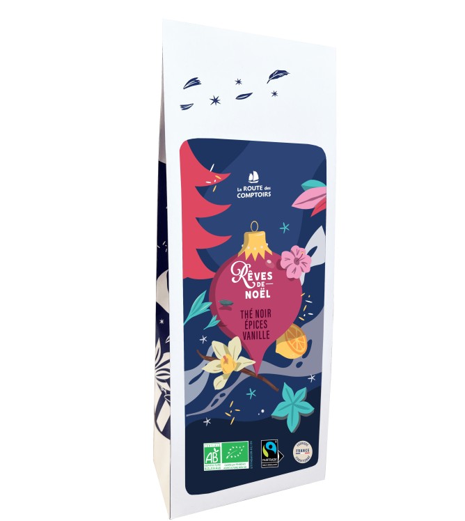 Thé noir Rêves de Noël bio 100g