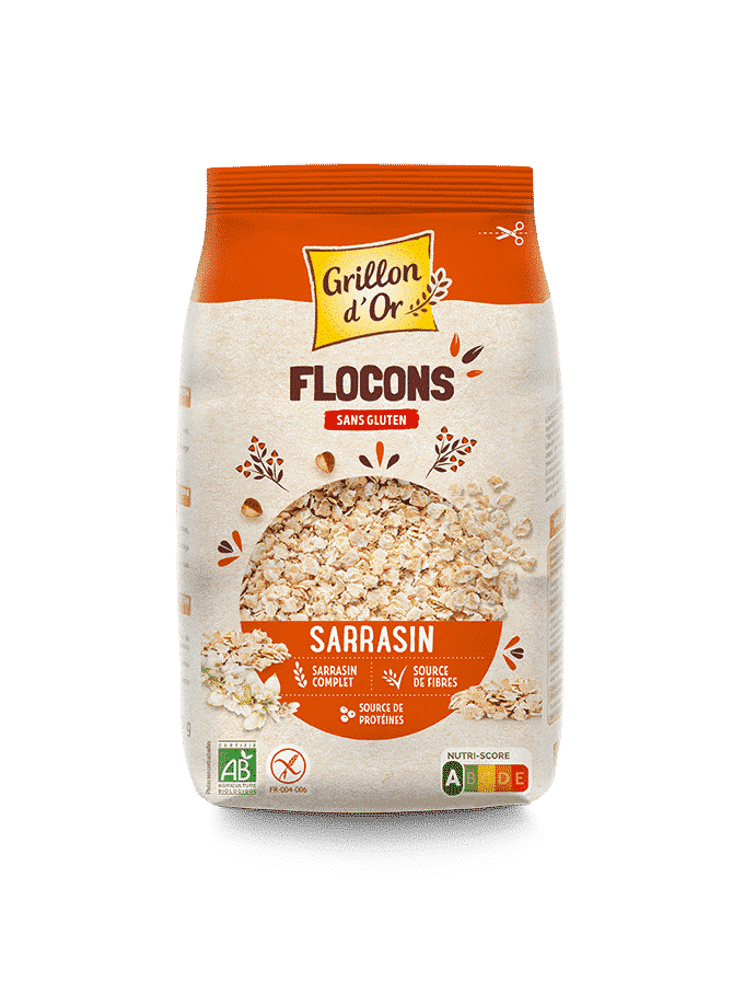 Flocons de sarrasin bio sachet 500g