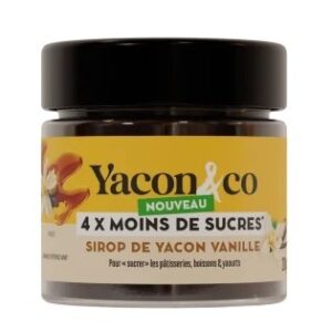 Sirop de Yacon bio à la vanille  200g