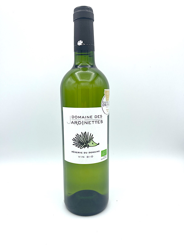 Vin blanc muscat Domaine des Jardinettes bio - 75cl