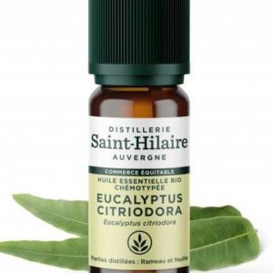 Huile essentielle d'Eucalyptus Citronné Bio flacon 10ml